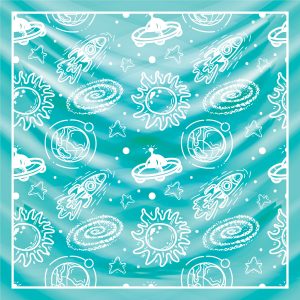 khăn bandana lụa silk họa tiết bầu trời - Mã 17 47 khăn bandana lụa silk họa tiết bầu trời - Mã 17 46