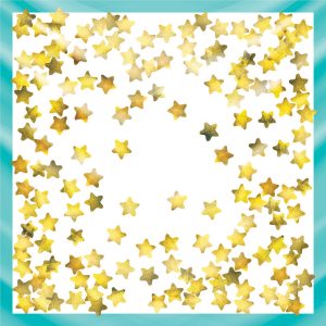 khăn bandana lụa silk họa tiết bầu trời - Mã 25 46