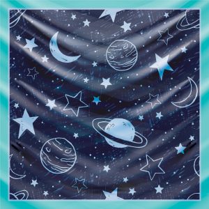 khăn bandana lụa silk họa tiết bầu trời - Mã 01 47 khăn bandana lụa silk họa tiết bầu trời - Mã 01 46