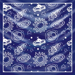 khăn bandana lụa silk họa tiết bầu trời - Mã 17 49 khăn bandana lụa silk họa tiết bầu trời - Mã 17 48