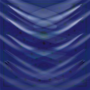 khăn bandana lụa silk họa tiết bầu trời - Mã 06 48