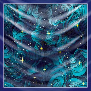 khăn bandana lụa silk họa tiết bầu trời - Mã 09 49 khăn bandana lụa silk họa tiết bầu trời - Mã 09 48