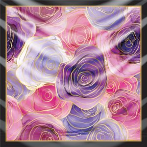 khăn bandana lụa silk họa tiết tự nhiên - Mã 09 20