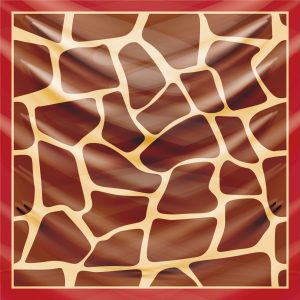 khăn bandana lụa silk họa tiết tự nhiên - Mã 06 22