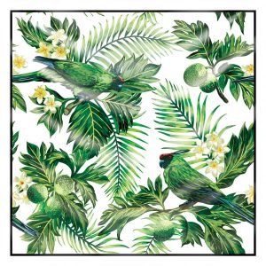 khăn bandana lụa silk họa tiết tự nhiên - Mã 11 30