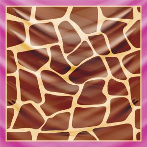 khăn bandana lụa silk họa tiết tự nhiên - Mã 06 32