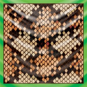 khăn bandana lụa silk họa tiết tự nhiên - Mã 05 44