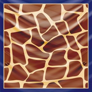 khăn bandana lụa silk họa tiết tự nhiên - Mã 06 48